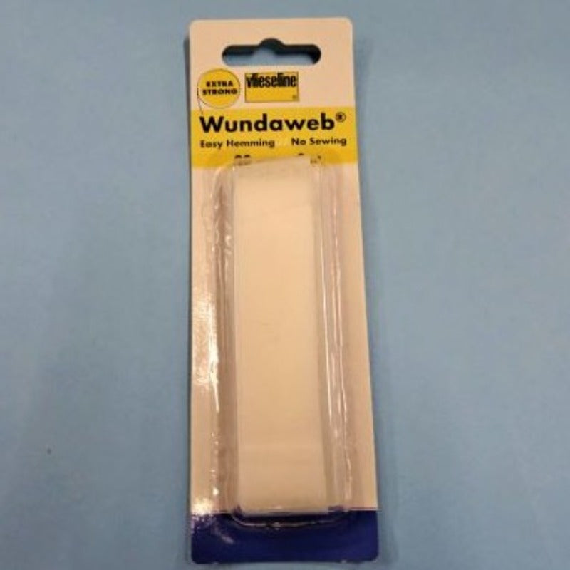 Card of 3 metres EXTRA STRONG Wundaweb Vlieseline brand 20mm normal 950