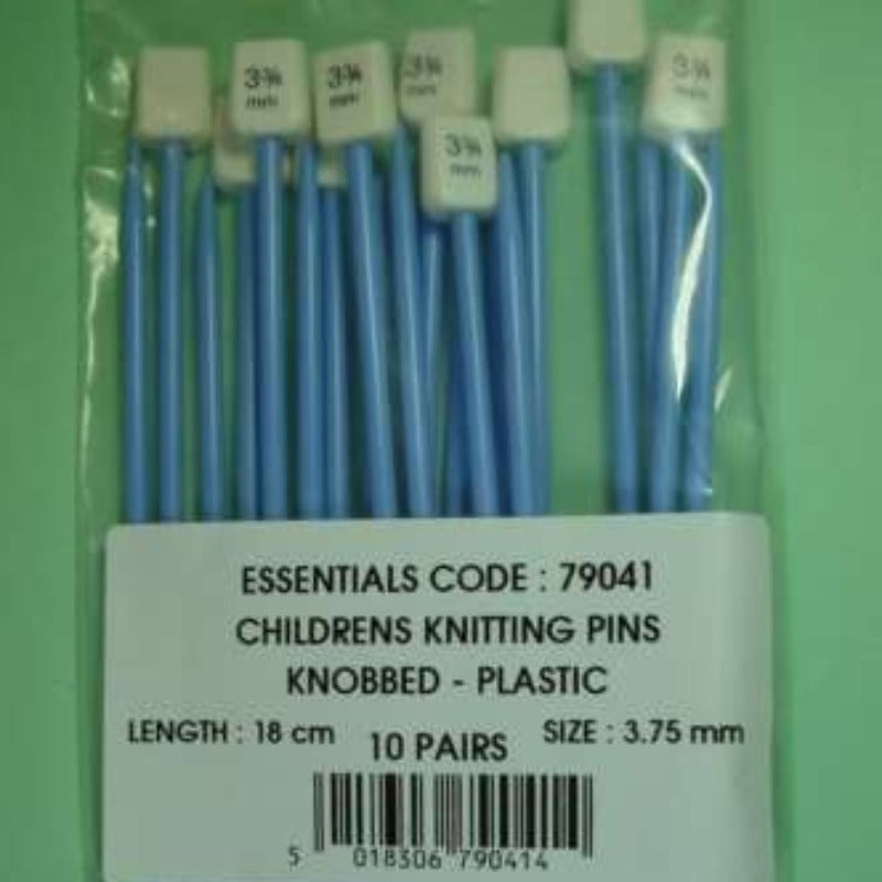 10 pairs of Children's knitting needles chice of size Whitecroft Brand