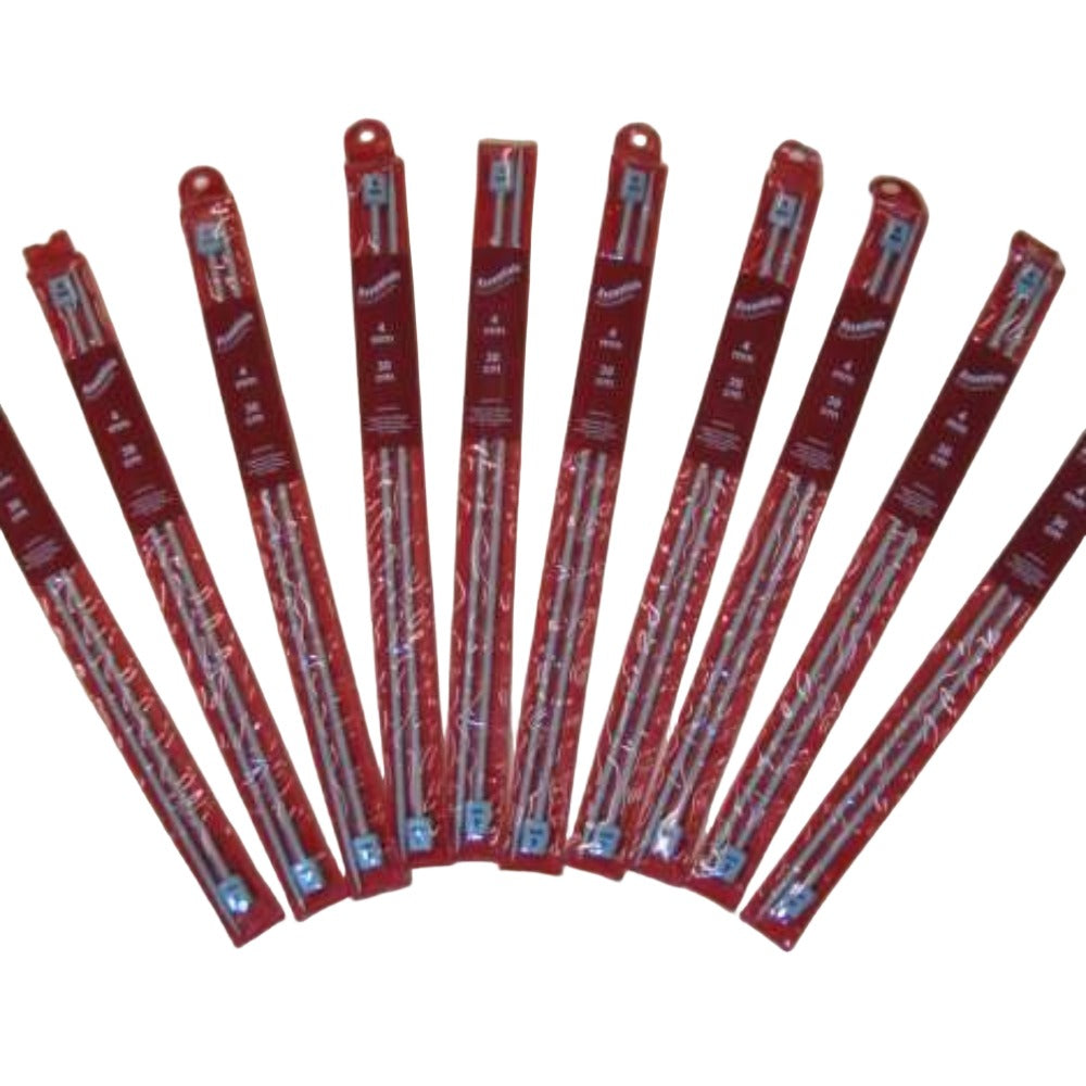 Pair Of Knitting Needles 30cm Long Choice Of Size Whitecroft Brand