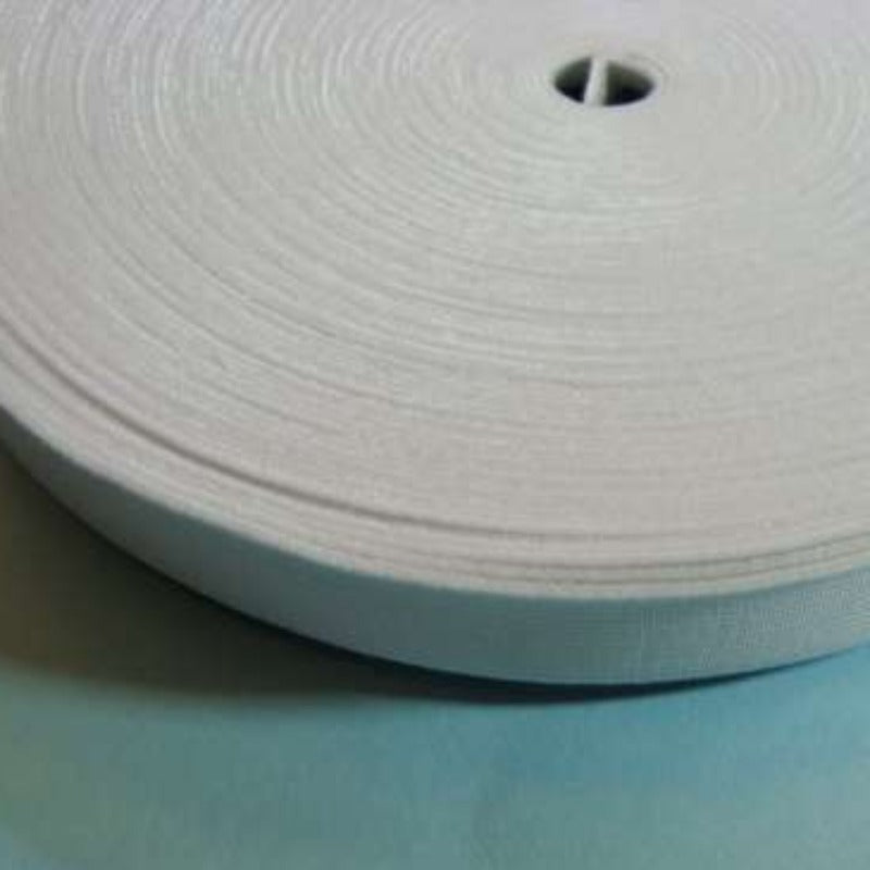 25 metre reel of 25mm wide flat elastic 1 inch