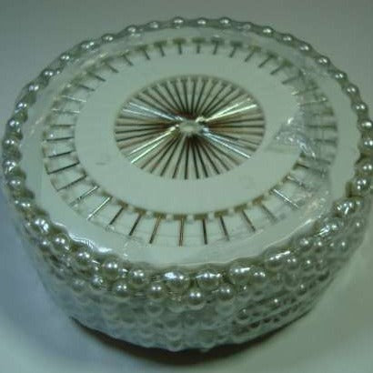 12 rosettes of pearl headed pins choice of colour