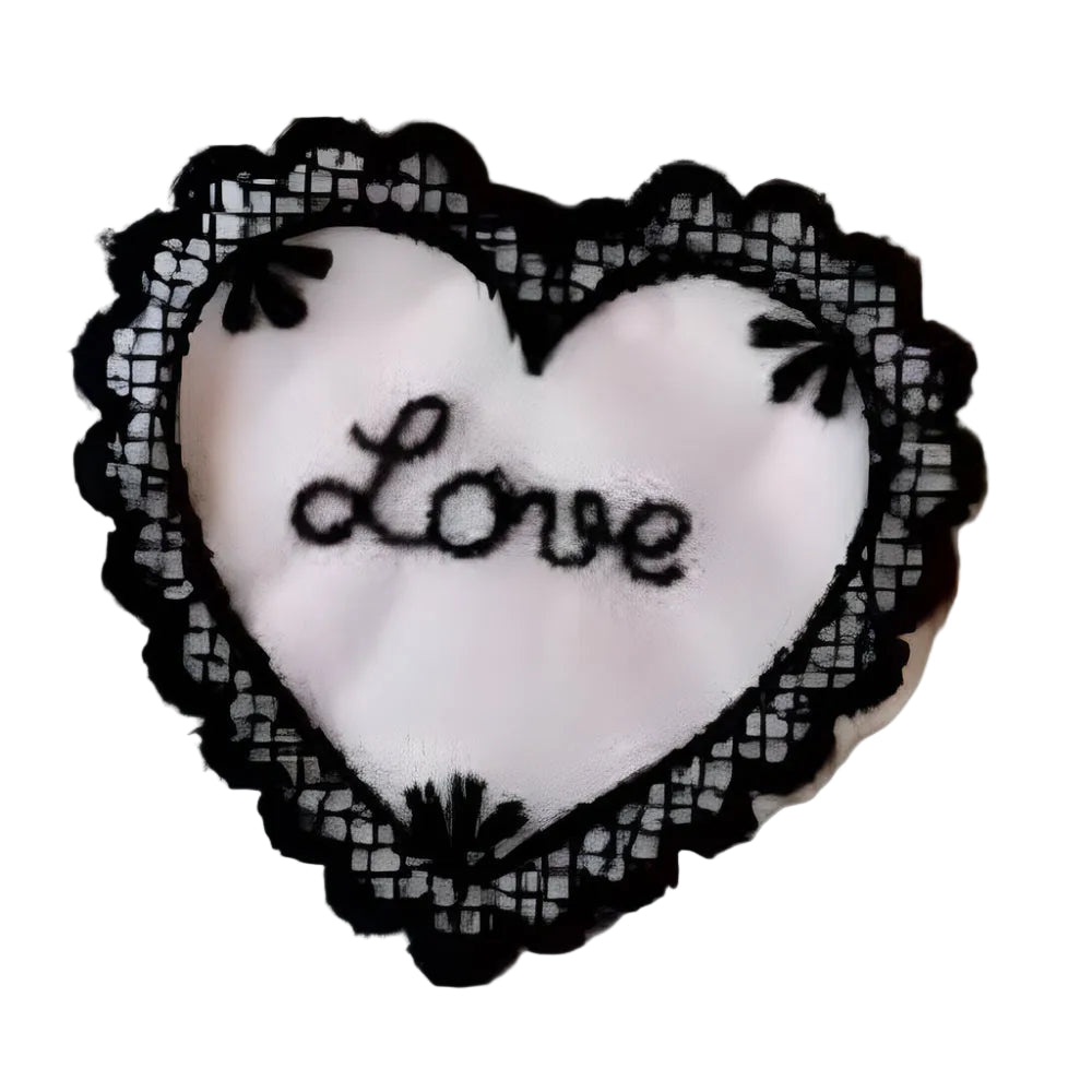 20 Heart Lace Motifs Love design size 70mm clearance