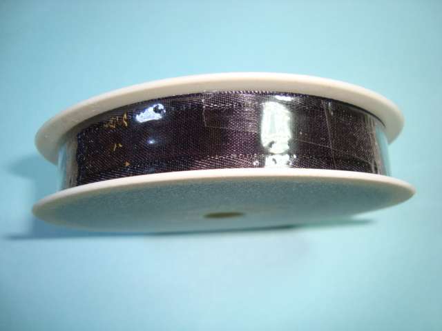 25 metres of SATIN EDGE 15mm wide chiffon type ribbon
