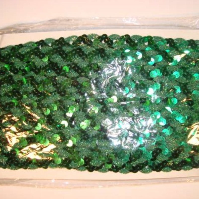 10 metre card of sequin braid 15mm wide choice of colours