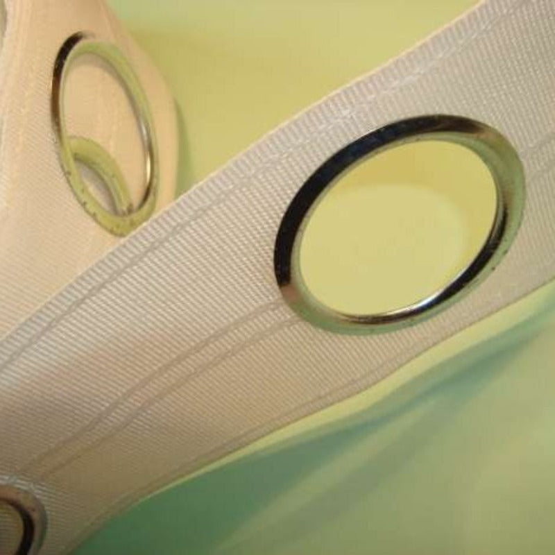 Eyelet ring curtain tape 75mm wide 25 metre roll for 40mm rings