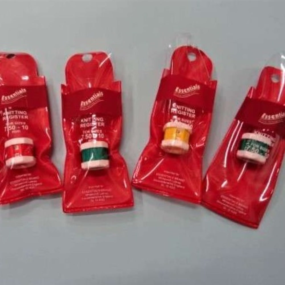 5 row counters / knitting registers jumbo 7.5mm to 10mm Whitecroft Brand