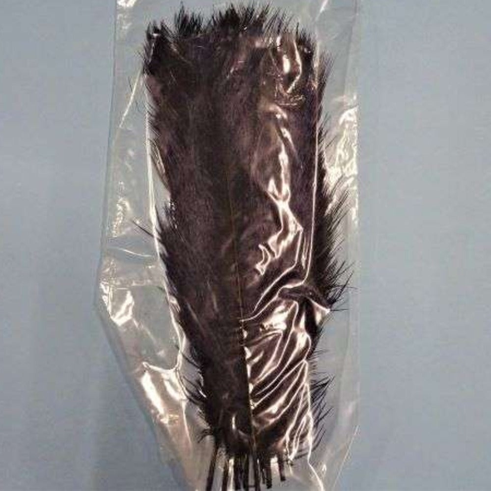 10 Navy Blue Ostrich feathers 25cm / 10 inch sizes vary clearance