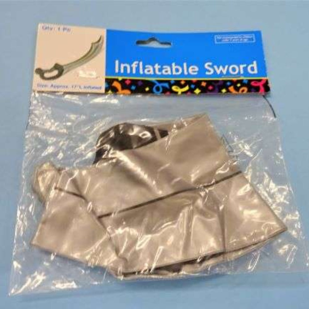 Only One Lot of 13 Inflatable Pirate Sword 43cm / 17 inch clearance