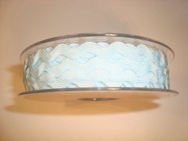 20 metre reel of Ric Rac 9mm wide choice of colour