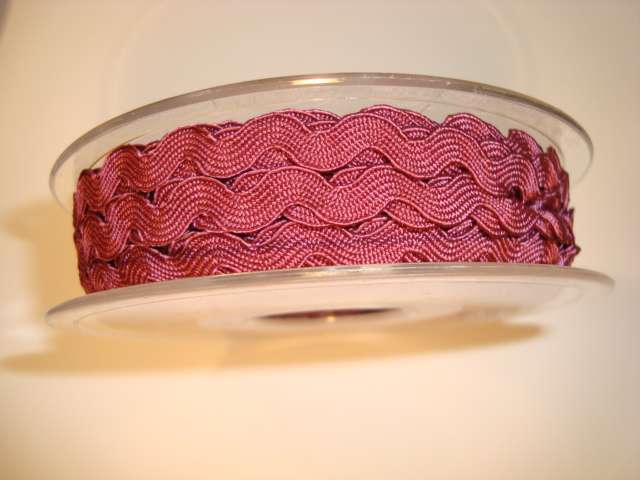 20 metre reel of Ric Rac 5mm wide choice of colour