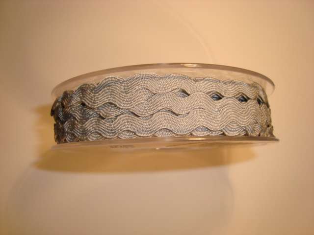 20 metre reel of Ric Rac 9mm wide choice of colour