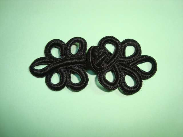 10 sets of frogs fasteners 7cm x 3cm choice of colour