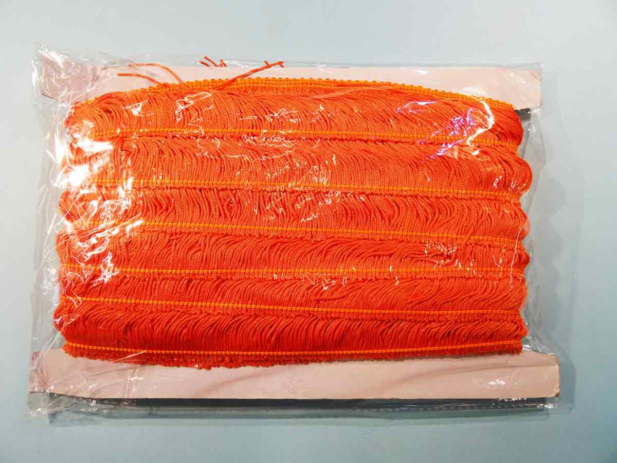 10 metres of silky fringing 50mm / 2 inch