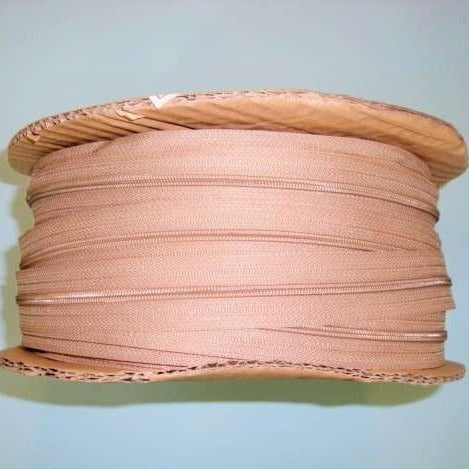 100 metres of Continuous zip size 3mm teeth choice of colour