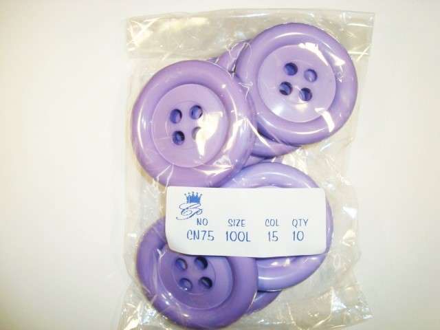 10 Big round buttons size 62mm 100 line choice of colour