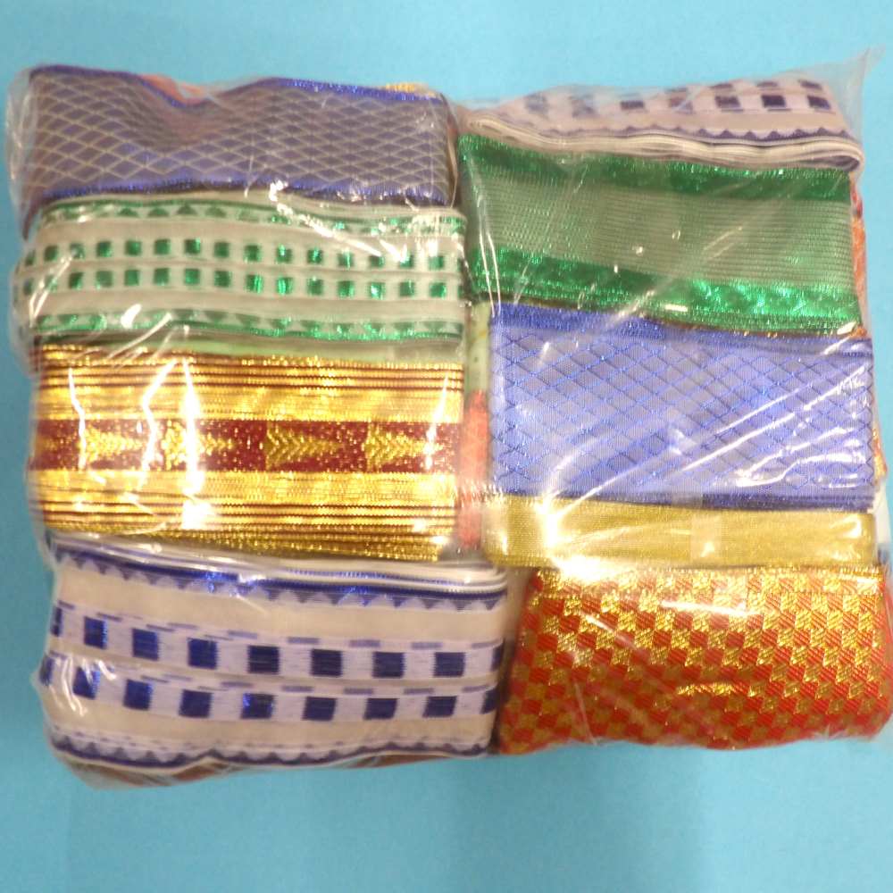 100 bundles of Christmas type assorted ribbon 3 metres on each – Bits ...