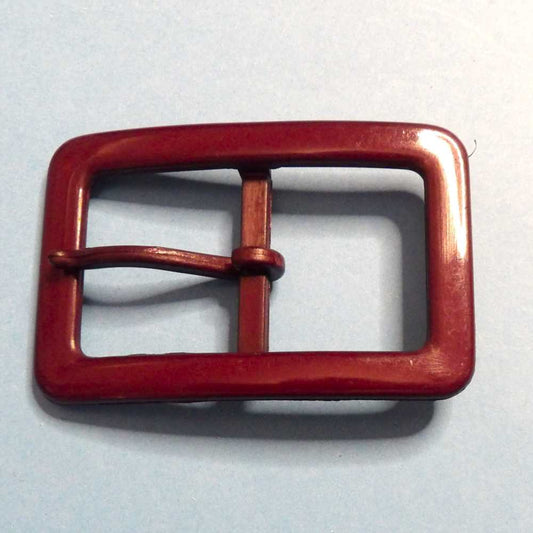 5 Maroon buckle with prong size 55mm x 37mm clearance
