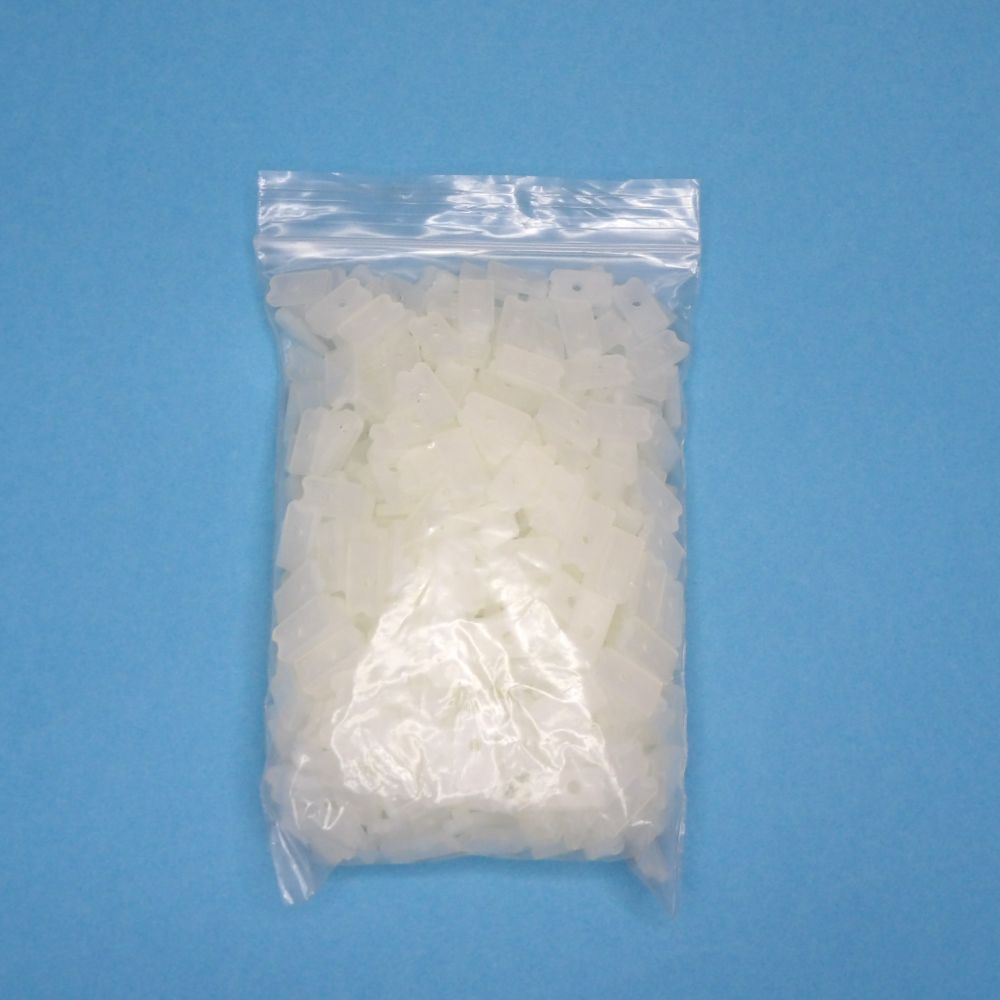 500 approximately boning end caps white size 6mm clearance