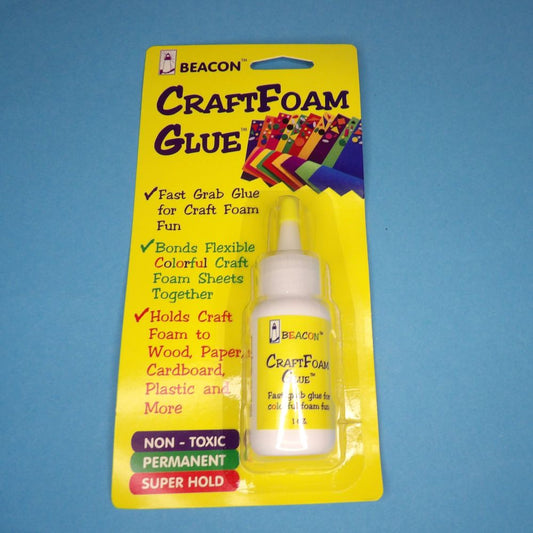6 cards of craft foam glue clearance