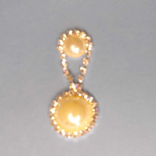 10 pearl and sparkly clear diamante flat backs size 60mm x 24mm clearance