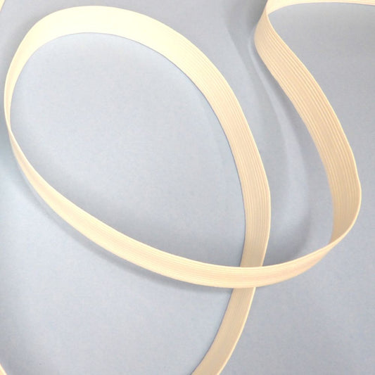 10 metres of Ivory 19mm wide flat elastic loose in a bag clearance