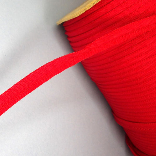 20 metres of RED piped flanged cord 10mm [ cord 3mm ]  clearance loose in a bag