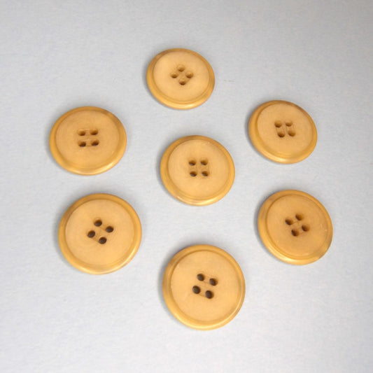 50 light fawn 4 hole buttons size 25mm clearance