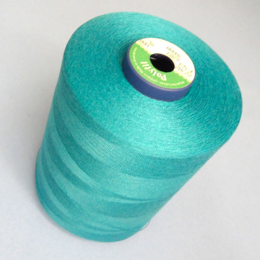 Only One Lot Of 6 Reels Turquoise number 75 Coats Polyfil sewing thread 7000 metres clearance
