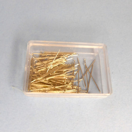 20 Boxes Of Pins With Silver Coloured Metal