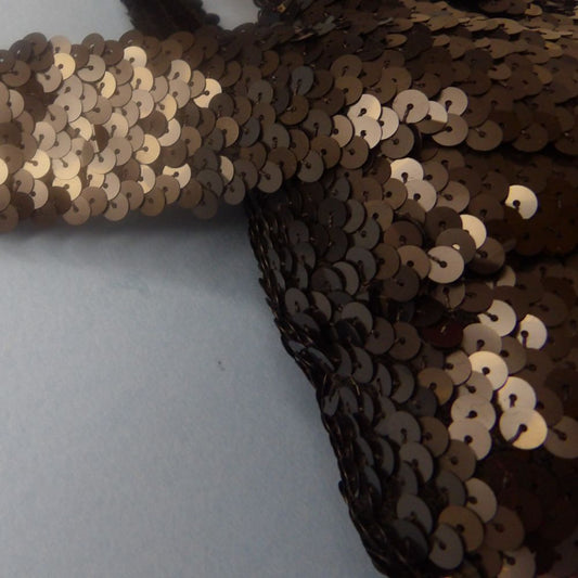 Only One 23.5 Metres Of black Stretch sequin 40mm Wide