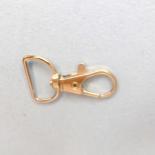 10 Silver Colour Metal Swivel Clasps For 20mm Webbing Size 38cm x 22mm Dog Clip Type Clearance