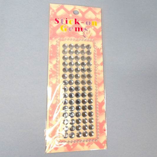 Card Of Light Turquoise Craft Stickers Size 5mm 75 On Each Card