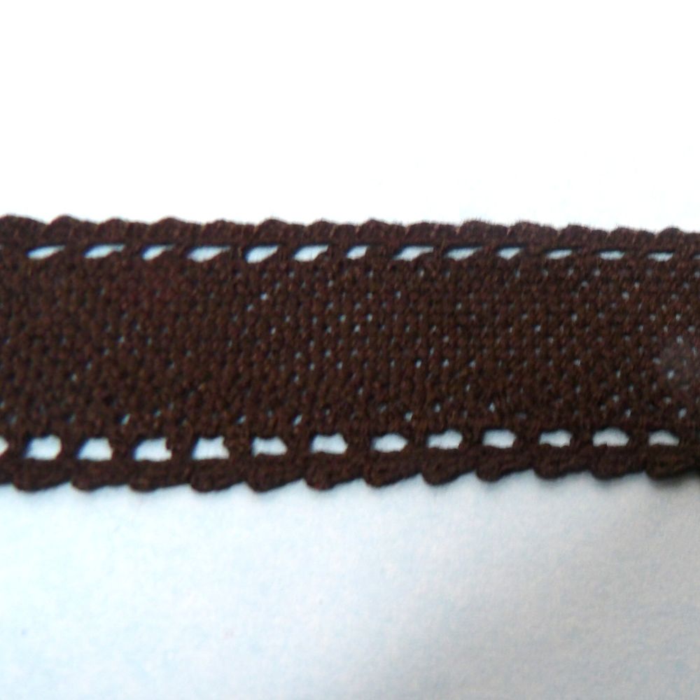 10 Metres Of Black Cotton Type Lace With Straight Edges 40mm Wide Clearance