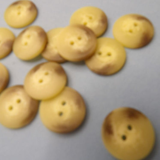 25 Aran type 2 Hole Buttons Size 22mm Clearance