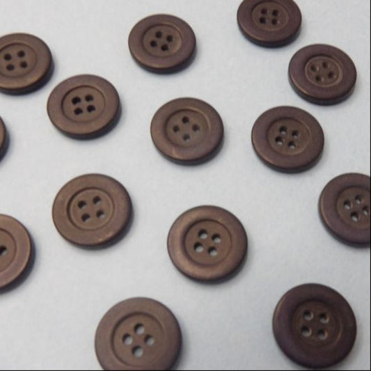 50 Navy 4 Hole Buttons  Size 17mm Clearance