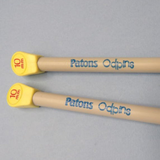 Only One lot Of 8 Pairs Of Knitting Needles 40cm Long  Size 10mm Patons Brand 40mm long  Loose Not Packaged Clearance
