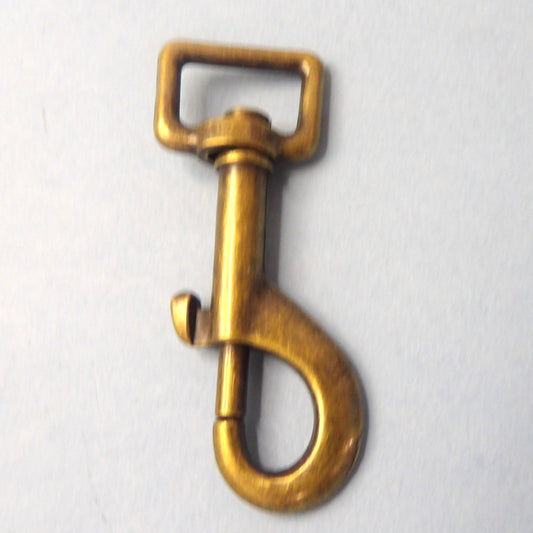 Dark Gold Colour Metal Swivel Clasps for 25mm webbing size 80mm x 25mm Dog Clip Type