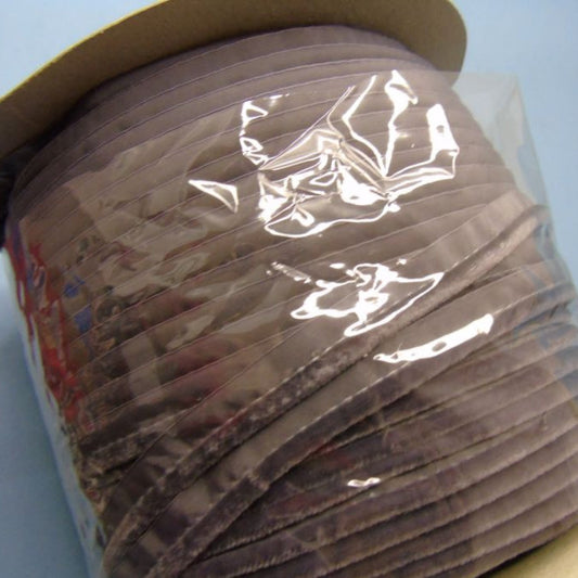 100 Metres Of Greylilac Velvet Piping Cord 10mm Wide With The Flange Clearance
