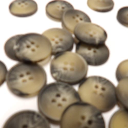 100 grey / fawn 4 hole buttons 20mm clearance