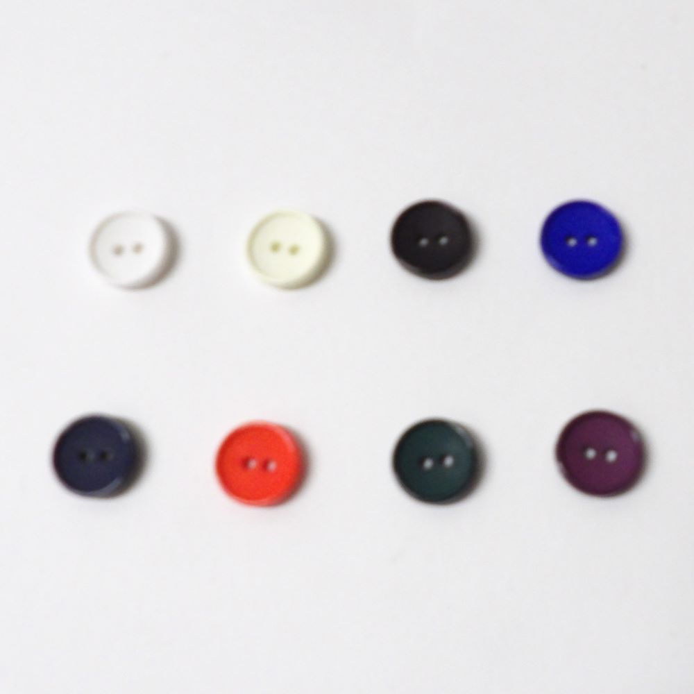 100 cup ring edge buttons 14mm / size 22 choice of colour
