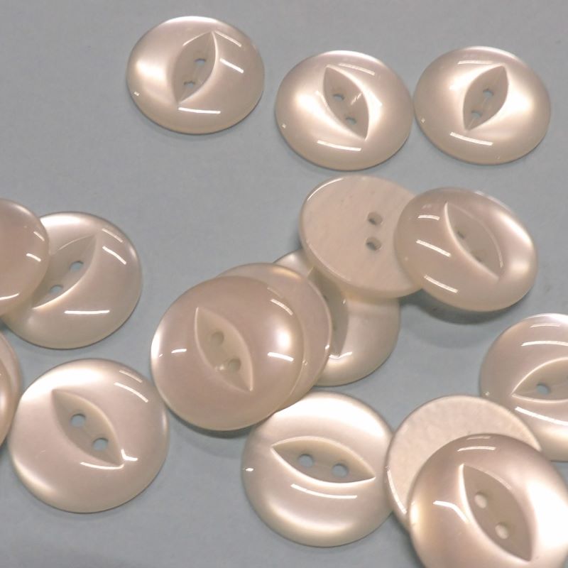 20  White Fish Eye buttons size 36 line size 23mm clearance
