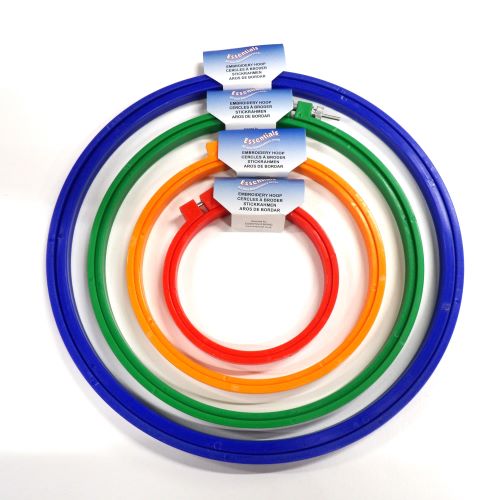 Plastic Embroidery Hoop choice of size Whitecroft Brand