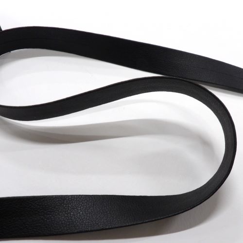 140cm of Black Leatherette type braid / tape 18mm wide clearance
