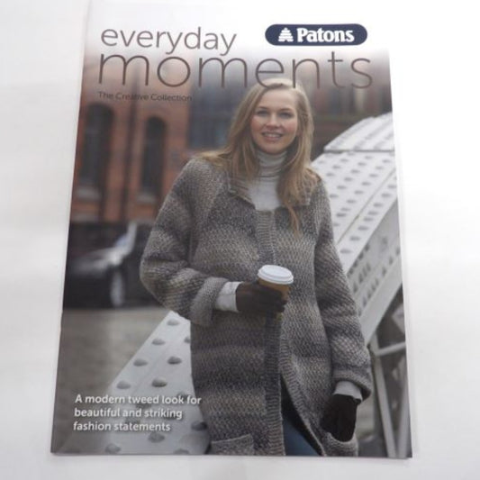 Book of Patons Everyday Moments  the creative collection with 8 patterns