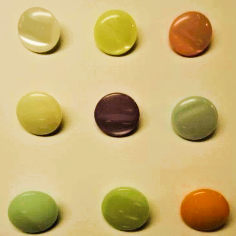 100 Shadow Shank buttons 28 line size 17mm choice of colour – Bits ...