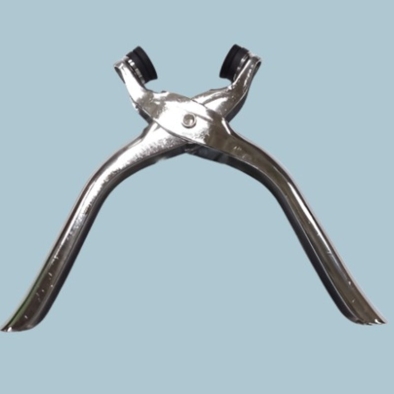 Metal Ginger/ Gripper Snap Plier for attaching gripper press studs Whitecroft Brand loose in a bag