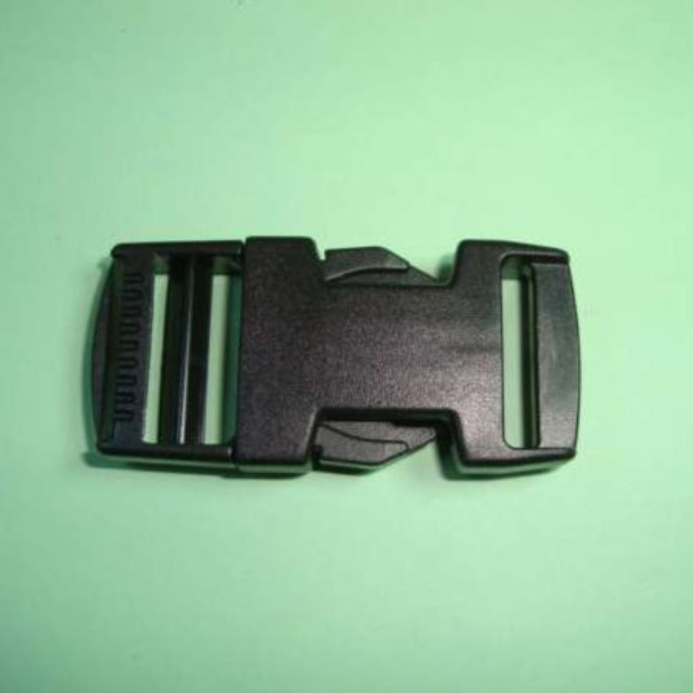 50 Black Bum Bag Clip Together Buckles / Clasps Size 20mm Clearance