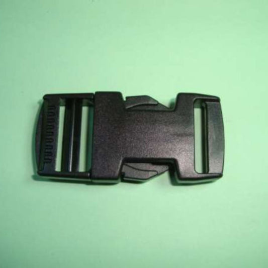 50 Black Bum Bag Clip Together Buckles / Clasps Size 20mm Clearance