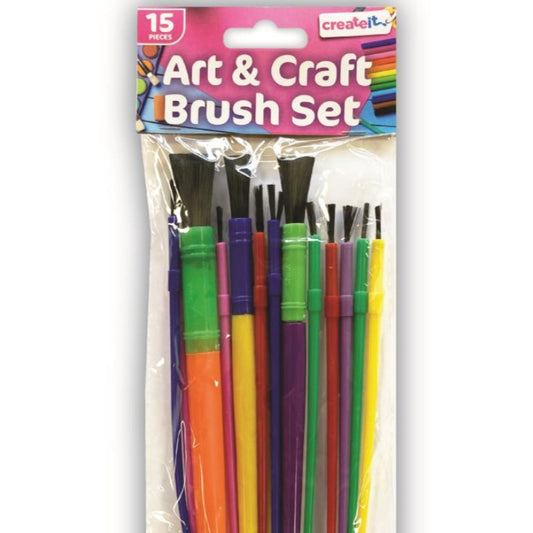 Create it artist paint brushes 15 assorted