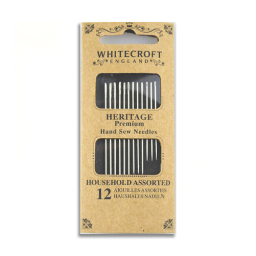 10 cards of hand sewing needles  HERITAGE PREMIUM  choice of size Whitecroft brand